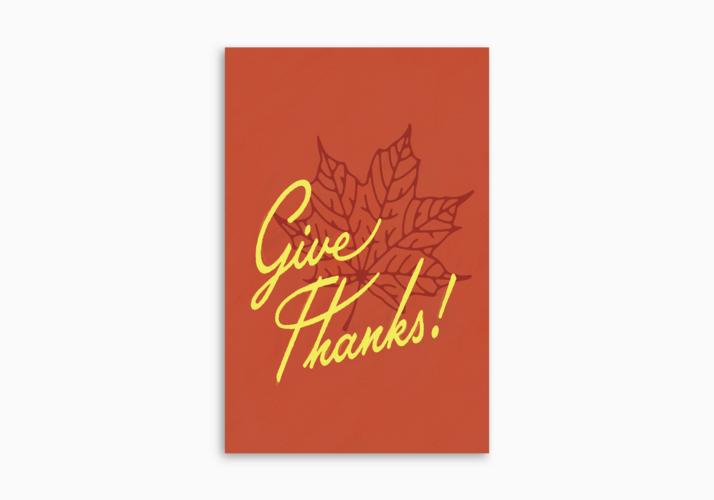 Give Thanks!