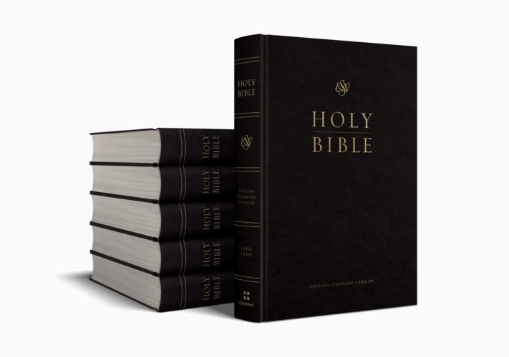 ESV Pew and Worship Bible, Large Print, Black