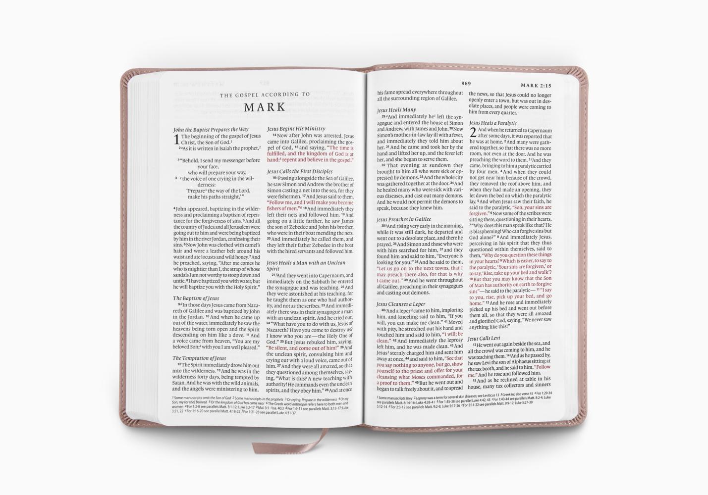 ESV Premium Church Bible, Large Print, Red Letter